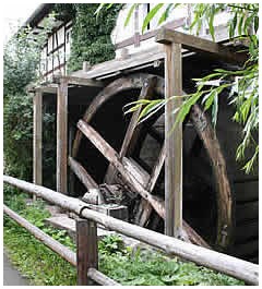 Mühlrad der Wilhem-Busch-Mühle Wilhelm Busch Mühle